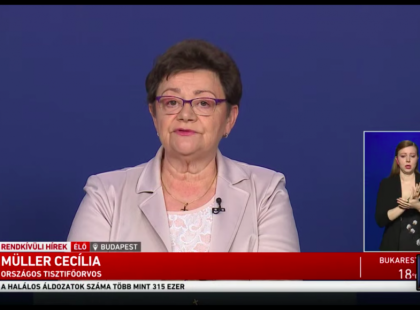 MÜLLER CECÍLIÁNAK jutott a feladat, hogy bejelentse a rossz hírt! ÚJABB SZAKASZÁBA ért a járvány! ERRE SZÁMÍTS A KÖVETKEZŐ HETEKBEN :