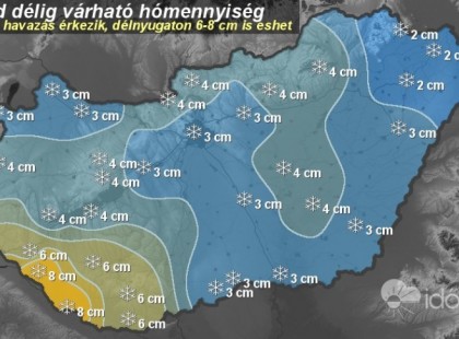 Karácsony:MESESZÉP HÓESÉS KÖZELEG, hatalmas hópelyhekkel, hófehér tájjal >>> Erre számíts – Legfrissebb előrejelzés szerint havazás várható karácsonykor!EKKOR BORUL FEHÉRBE Magyarország!