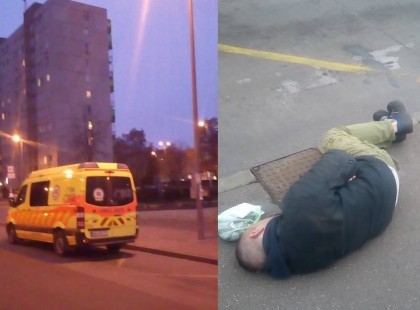 Ezt a férfit ledobták a buszról , azt hitték drogos, közben csak haldoklott. A mentő 2 óra alatt ért ki hozzá, sajnos...
