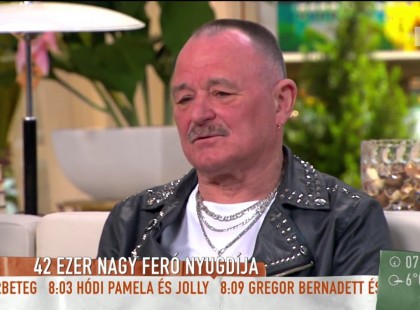 Nagy Feró 42 ezres nyugdíjat kap, ha nem koncertezne, ebből az összegből kellene gazdálkodnia. Az énekest felháborítja, hogy mennyire nincsenek megbecsülve itthon a művészek.