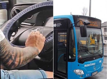 Egy hajléktalan férfi sétált el a busz mellett, mikor a tetovált sofőr kinyitotta az ajtót és kiszólt neki... az egész busz hallgatott a döbbenettől