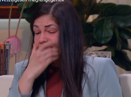 Sírva mondta el az igazat Gáspár Evelin : 