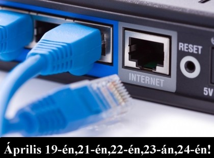 Előfizetők figyelem! Karbantartás miatt nem lesz se internet, se telefon, se tv adás ezeken a napokon: Április 19-én,21-én,22-én,23-án,24-én !itt a lista!