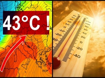 Brutális hőhullám jön! 43 fok !A meterológusok kérik a megosztársát, hogy mindenki felkészüljön! EXTRÉM HŐSÉG TAROLJA LE EGÉSZ EURÓPÁT!