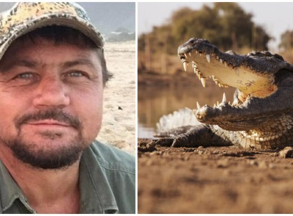 A vadász aki szórakozásból elefántokat és oroszlánokat ölt, meghalt egy krokodil támadásban