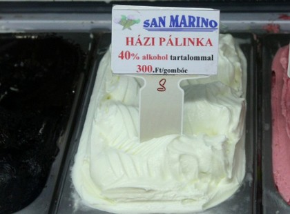 A nyár nagy kedvence lehet a 40 százalékos házi pálinkás fagyi