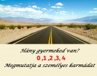 Hány gyermeked van? Megmutatja a személyes karmádat, ami egy életre adatott