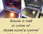 Koszos is volt és zsíros is! Aztán ezzel a szerrel újjá varázsoltam!Azok, akik utálják takarítani a sütőt, imádni fogják ezt a trükköt.