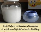 Öblítő helyett ezt kezdtem el használni, és a kellemes illatfelhő méterekre körülleng. Minden kollégám ostromol a receptért: