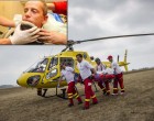 Drámai hír !ISchobert Norbit azonnal mentőhelikopterrel kórházba vitték !