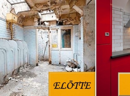 A nő megvesz egy régi nyilvános WC-t és egy valódi álomotthont alakít ki belőle! Csak ámulunk és bámulunk!