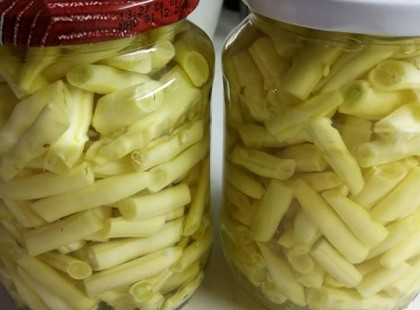 Zöldbab télire, tartósítószer nélkül! Mindig is így tettem el, és kivétel nélkül finom friss marad!