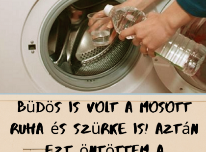 Soha többé dohos, büdös ruha! Egyszerű szer, ami üde fehérré és átható illatúvá varázsolja a ruhákat: