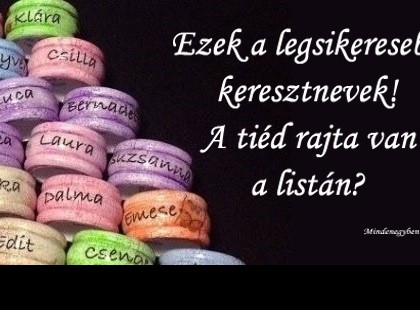 Férfi és Női kereszt nevek, amelyekbe a SIKER bele van kódolva – A tiéd rajta van a listán?