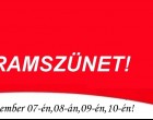 FIGYELEM! ÁRAM nélkül maradhat Ön is szeptember 07-én,08-án,09-én,10-én! Az alábbi teleüléseken korszerűsítést VÉGEZ az áramszolgáltató – itt készüljön áramszünetre :