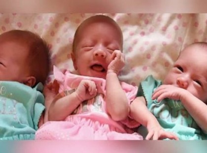 A nő egészséges hármasikreket vár. Ám szülés közben az orvos lesápad, amikor meglátja, miért kezd kékülni az anya…