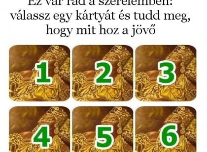 Ez vár rád a szerelemben: válassz egy kártyát és tudd meg, hogy mit hoz a jövő