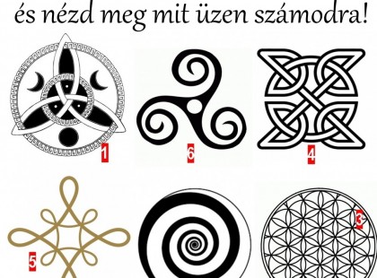 Bökj rá az egyik szimbólumra és nézd meg mit üzen számodra!