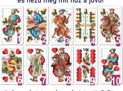 Bökj rá egy kártyára ! Számos érdekességet tár fel a jövőről!