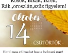 Kosok, Bikák, Ikrek,Rák ,oroszlán,szűz figyelem hatalmas változást hoz a holnapi nap!Holnapi horoszkóp(CSÜTÖRTÖK)