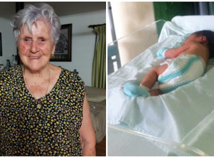 Ez a 83 éves néni egy újszülöttet talált a fűben, de amikor meglátták az orvosok a baba kis testét és ami mellette volt.. - Erre mégis mit lehet mondani??