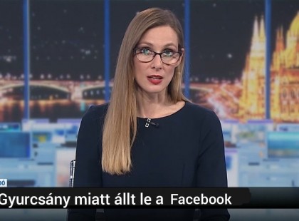 M1 híradó: Gyurcsány Ferenc miatt állt le tegnap a Facebook -hírparódia