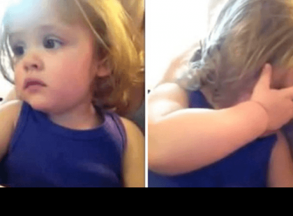 A kislány születésekor elhunyt az édesanyja. 3 évvel később mutatnak neki valamit... (videó)