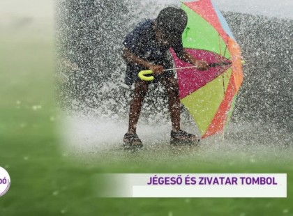 Pár óra és ideér!!! Már a nyakunkon van a ítéletidő, JÉGESŐVEL, cikázó villámokkal! Ezeken a megyéken söpör végig a komoly vihar :