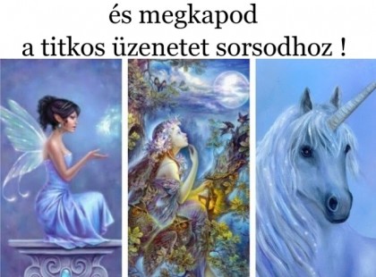 Húzz egy kár­tyát, és meg­ka­pod a tit­kos üze­ne­tet sor­sod­hoz