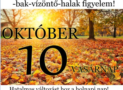 Mérleg - skorpió-nyilas -bak-vízöntő-halak figyelem!Hatalmas változást hoz a holnapi nap!Holnapi horoszkóp (VASÁRNAP)