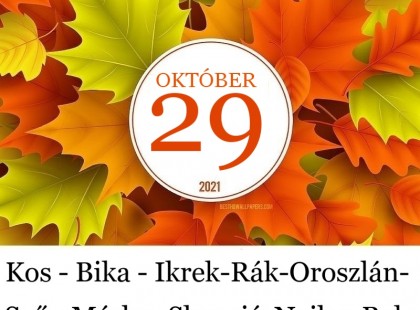 Megérkezett a nagy PÉNTEKI horoszkóp:Kos - Bika - Ikrek-Rák-Oroszlán-Szűz-Mérleg-Skorpió-Nyilas-Bak - Vízöntő - Halak figyelem!Hatalmas változást hoz a mai nap!Mai horoszkóp (PÉNTEK)