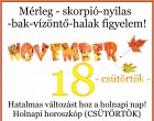 Mérleg - skorpió-nyilas -bak-vízöntő-halak figyelem!Hatalmas változást hoz a holnapi nap!Holnapi horoszkóp (CSÜTÖRTÖK)
