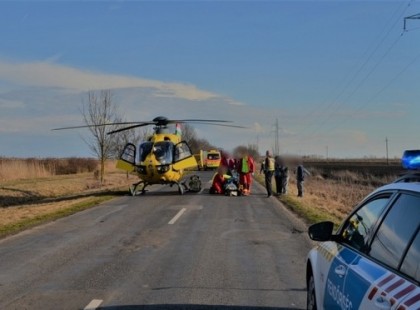 Ma édesanyámnak balesete volt Püspökladány mellett.Az életéért küzdő mentőhelikoptereseknek üzennék!