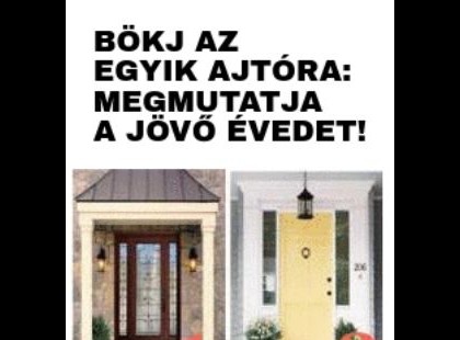 Melyik varázslatos ajtón mennél be? Megmutatja, mi vár rád a 2022-ben!