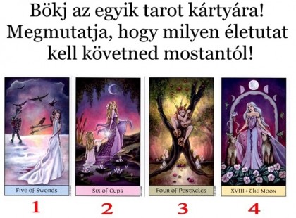 Bökj az egyik tarot kártyára! Megmutatja, hogy milyen életutat kell követned mostantól!