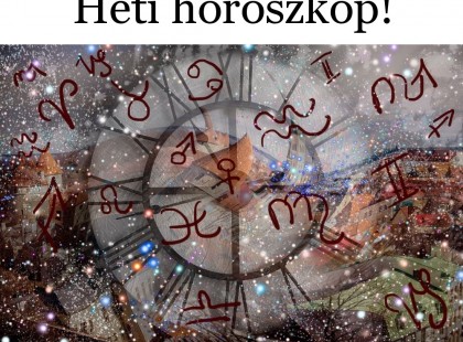 A Bika szerelmi mágia áldozatául eshet, a Kost a földbe tiporja a főnöke, a Nyilas végre stabilizálhatja a pénzügyeit