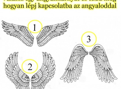Válassz egy angyalszárnyat és tudd meg, hogyan lépj kapcsolatba az angyaloddal