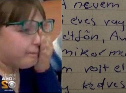 A rendőrség levelet kap egy 9 éves kislánytól. Amikor megtalálják benne a pénzt, azonnal tudják, mit kell tenniük!