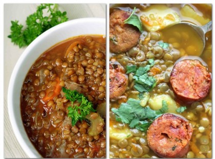 Két fenséges lencseleves az újévre! BUÉK!