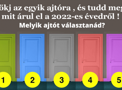 Válassz egy ajtót, és tudd meg, mit árul el a 2022-es évedről !
