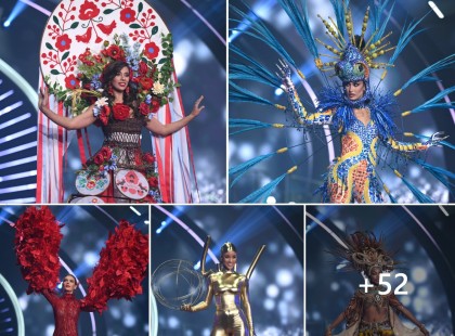 Magyarország! Nézd meg a többi ország RUHA csodáit és HÚNYD be a szemed, mikor a magyar MEGMÉRETTETÉST LÁTNÁD! A szégyen - SZÉGYENE !