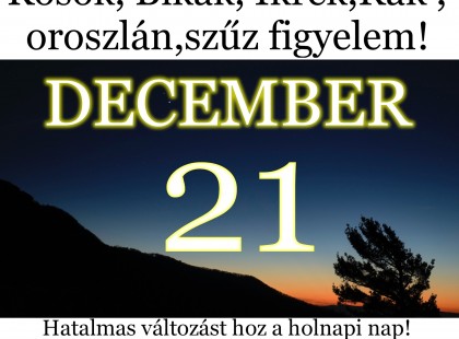 Kosok, Bikák, Ikrek,Rák ,oroszlán,szűz figyelem hatalmas változást hoz a holnapi nap!Holnapi horoszkóp (kedd)