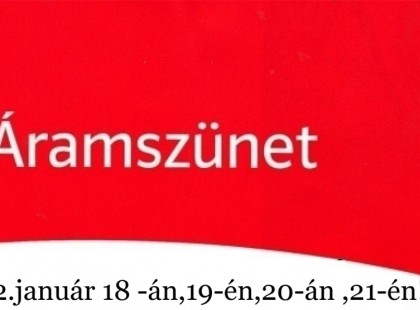 SÜRGŐS KÖZLEMÉNY! SÜRGŐS!! KEDDI NAPON 180 HELYEN!!! reggel 8-től 16 óráig áramszünet várható az alábbi településeken! – ITT AZ ORSZÁGOS LISTA A TELEPÜLÉSEKRŐL >>>>>