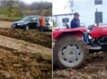 A gazda hiába kérte az autósokat, ne parkoljanak a földjére: úgy dönt, elvetemült bosszút áll