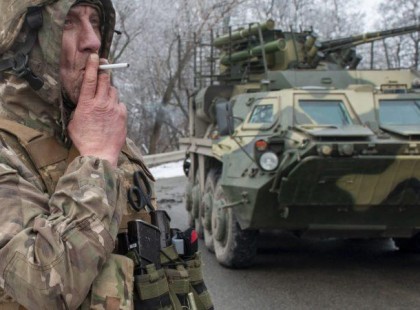 Elloptak egy orosz tankot a helyi cigányok Herszon megyében