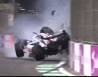 Schumacher 270-nel csapódott a falba, kettészakadt az autója – Videón az óriási baleset!