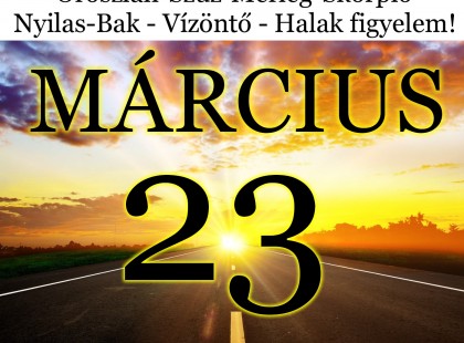 Kos - Bika - Ikrek-Rák-Oroszlán-Szűz-Mérleg-Skorpió-Nyilas-Bak - Vízöntő - Halak figyelem!Hatalmas változást hoz a holnapi nap!Holnapi horoszkóp (SZERDA)
