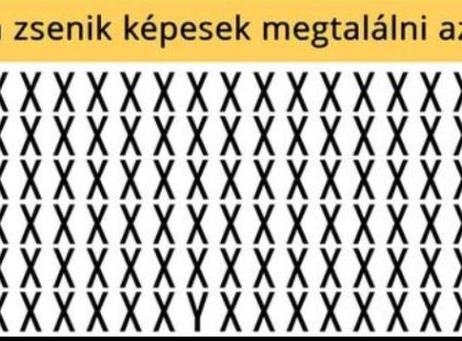 Csak a zsenik képesek 10 másodpercen belül megtalálni, hogy hol van az “Y” a képen