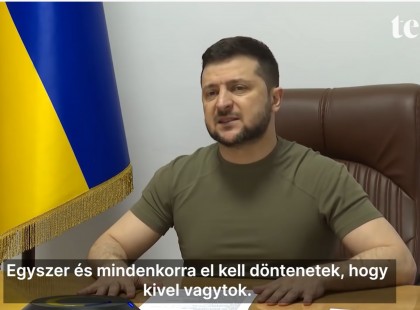 ITT VAN VÁGATLANUL ZELENSZKIJ VIDEÓÜZENETE MAGYAROKNAK ÉS AZ ORBÁNNAK: “FIGYELJ, VIKTOR!” ADDIG NÉZD MEG, MÍG LE NEM TÖRLIK!