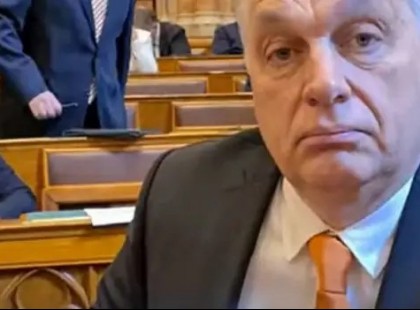 Rejtett kamerás felvétel készült Orbán Viktorról, ahogy a miniszterelnök-jelölti vitáról beszél – videó